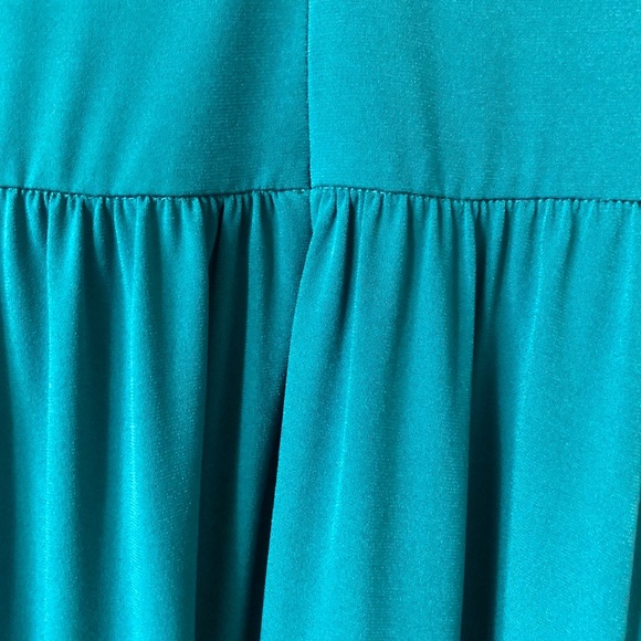 Teal Party Dress – Women's Extra Small - Picture 5 of 7